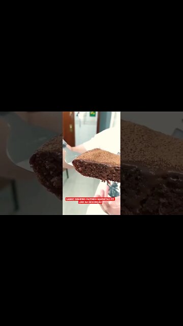 BOLO DE CHOCOLATE NA FRIGIDEIRA 🤩 | Receitas #Shorts