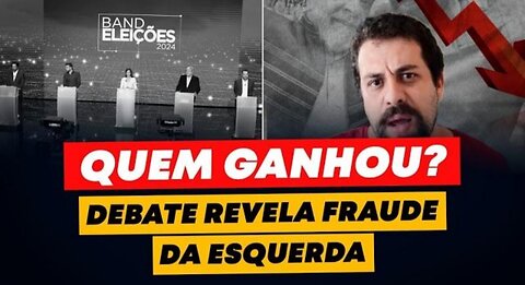 no Brasil o REACT Debate da band para prefeitos de São Paulo 2024