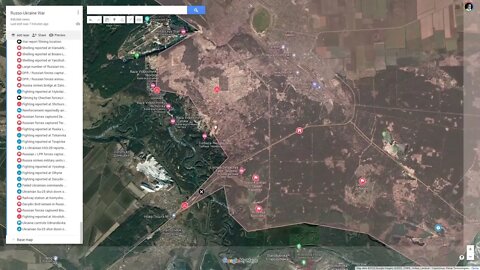[ Izyum Front ] Russian forces captured Staryi Karavan, Brusivka and Dibrova; fighting at Shchurove