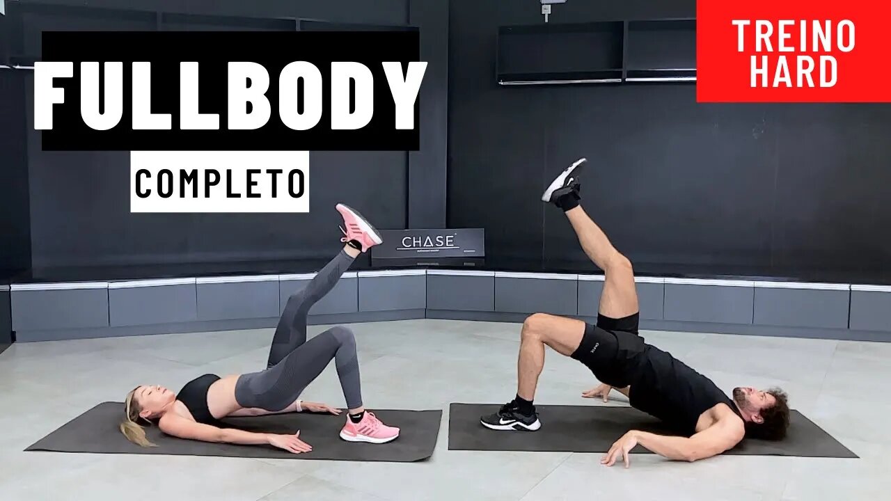 Treino FullBody Completo #8 | Sem equipamentos | Treino Hard