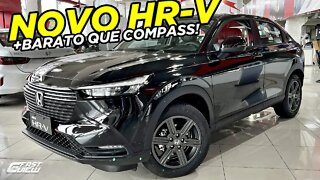 NOVO HONDA HR-V EXL 2023 CHEGA MAIS BARATO E ECONÔMICO QUE JEEP COMPASS!