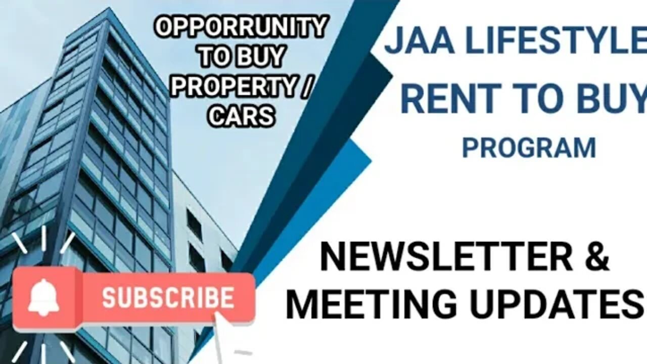 New Program & Meeting Updates