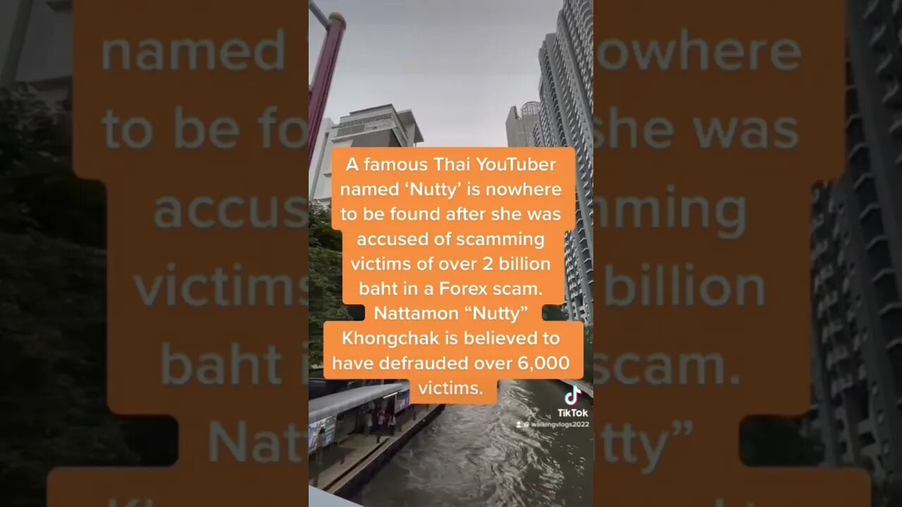 Thai Youtuber Scammed Followers | #Scam#Thailand#Bangkok#India