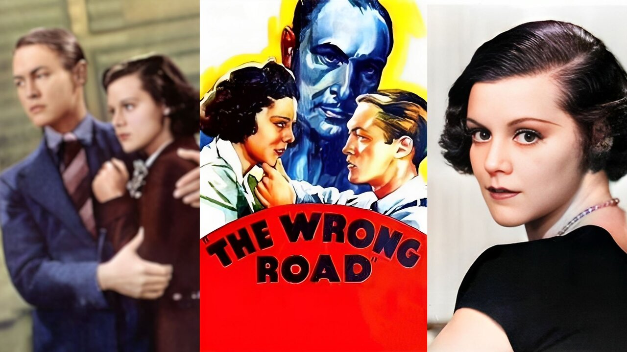 THE WRONG ROAD (1937) Richard Cromwell, Helen Mack, Lionel Atwill | Action, Crime, Drama | COLORIZED