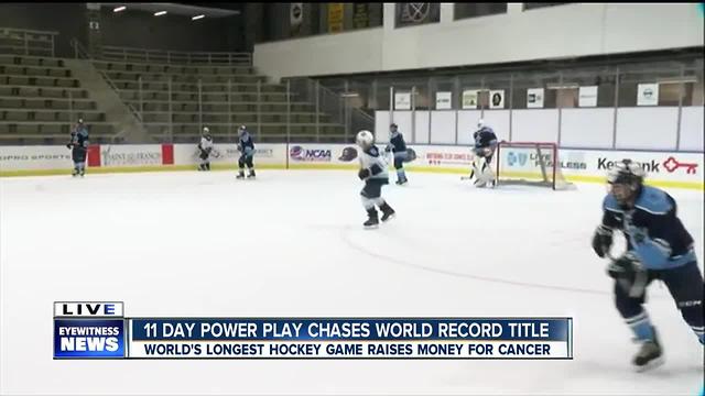 Players hit the ice for the 11-Day Power Play