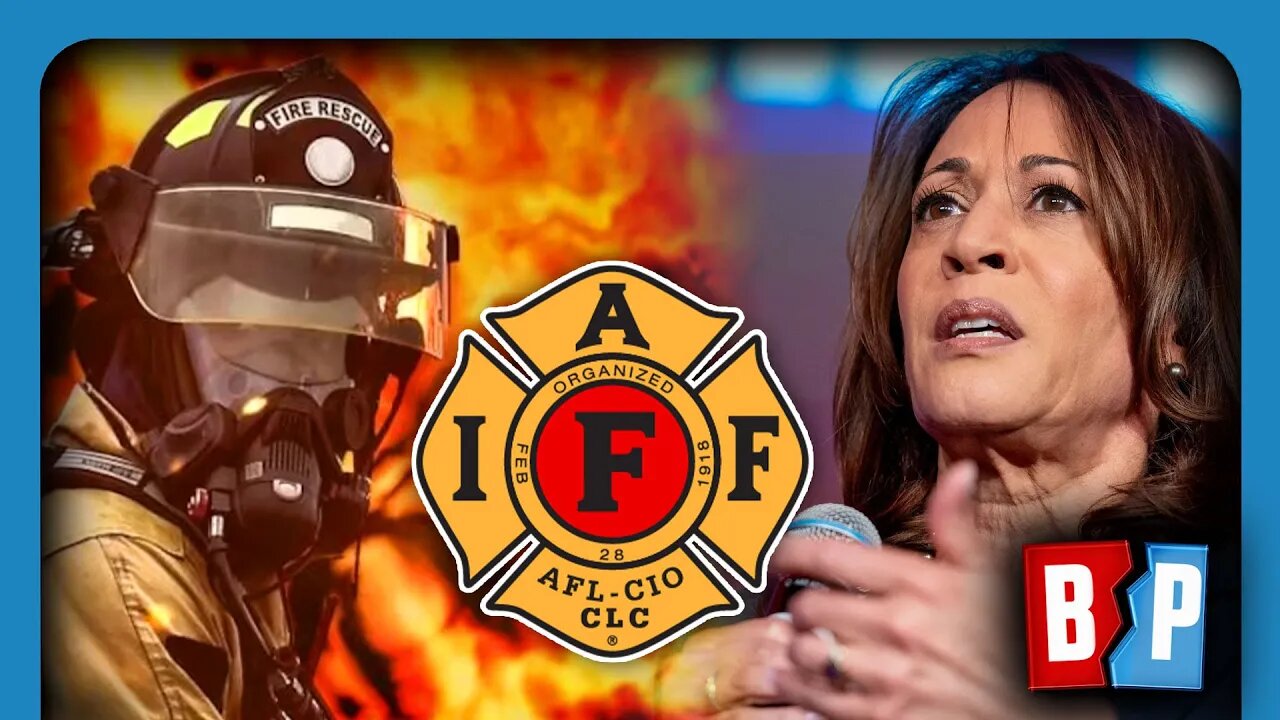 Firefighters Union REFUSES Kamala Endorsement