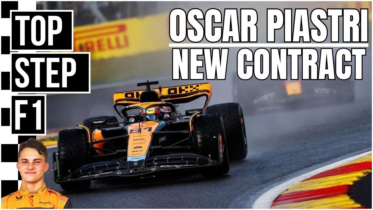 Oscar Piastri McLaren Contract Extension To 2026!