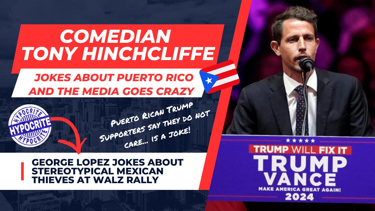 Comedian Tony Hinchcliffe makes a ‘Garbage Puerto Rico’ Joke During Trump rally at MSG