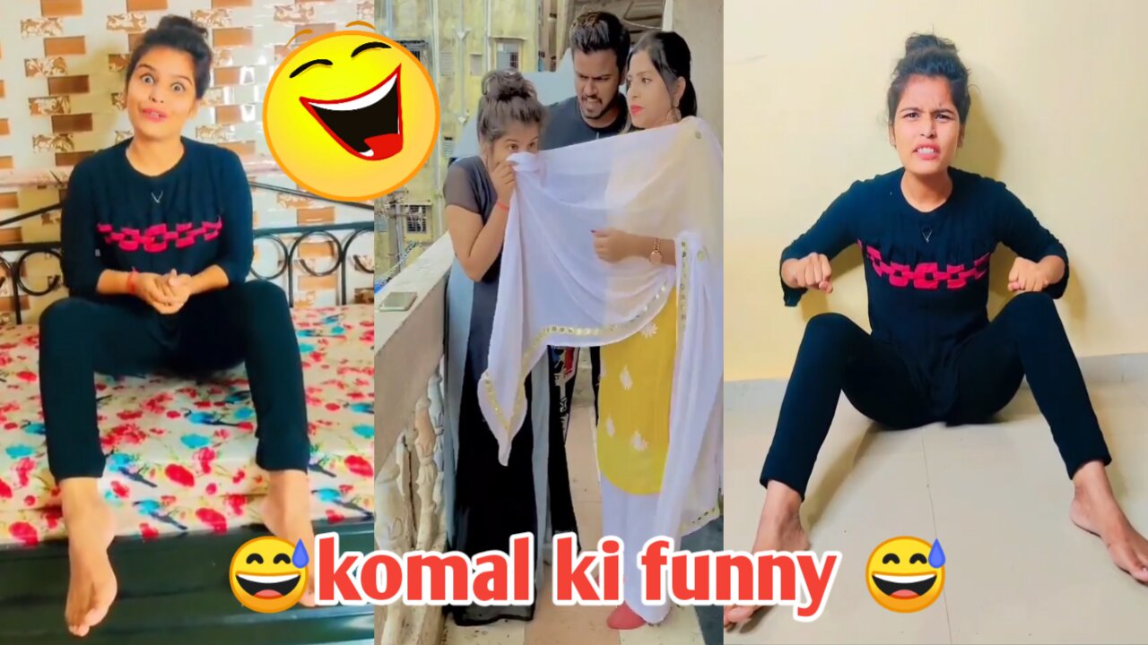 Komal ki funny video 😂