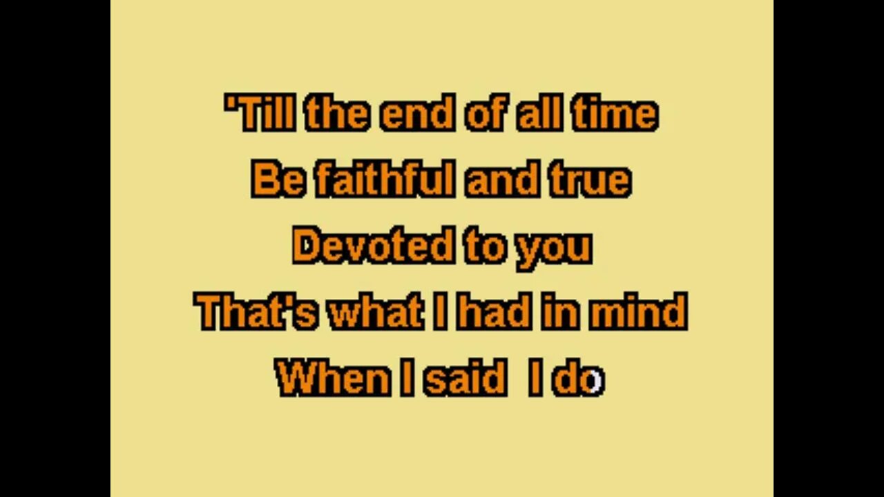 TU046 09 Clint Black When I Said I Do