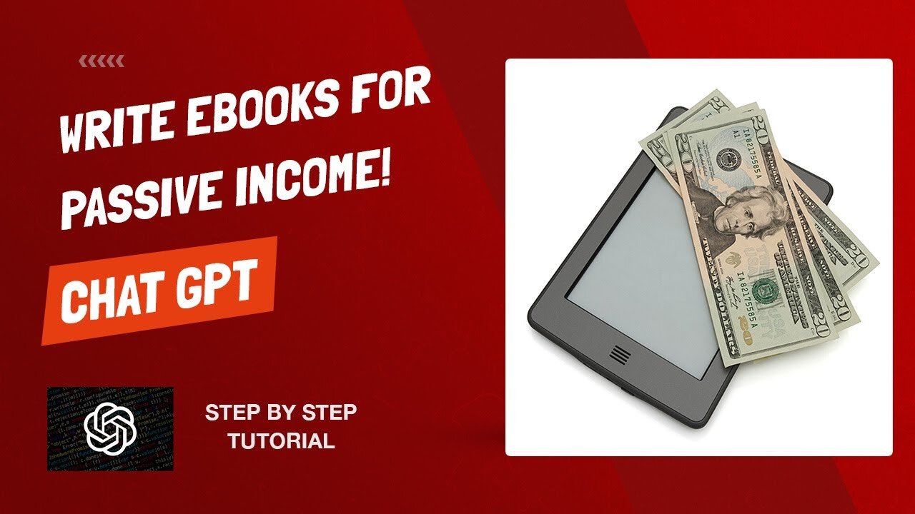 How To Create Ebooks With Chat GPT - Sell And Generate Passive Income - Detailed Tutorial