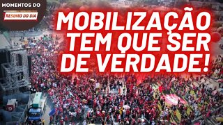 Apesar da pelegagem, 1º de Maio foi um primeiro passo por Lula Presidente | Momentos