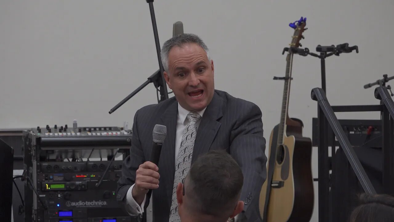 Evangelist Scott Matthews - Sampson Lost The Presence & Power Of God