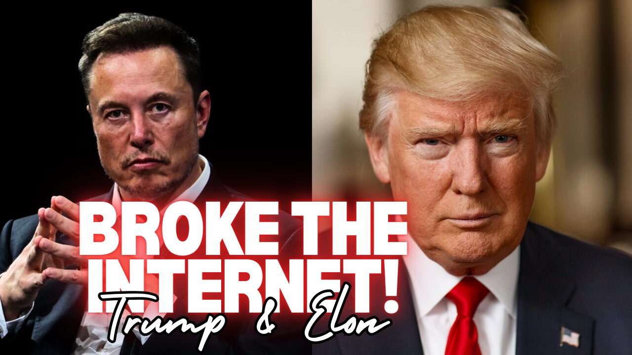 Elon Musk & Donald Trump break the internet in the biggest interview ever! (Try that Kamala!)