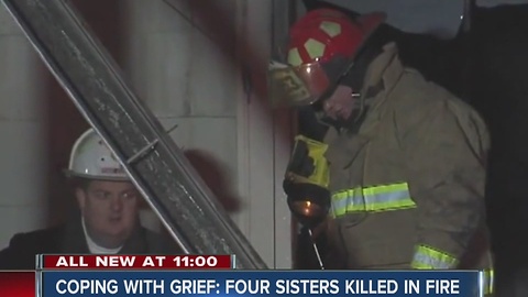 First responders coping with grief after four sisters killed in Carroll County fire