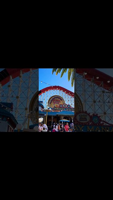 Incredicoaster loop #californiaadventure #dca #incredicoaster #coaster