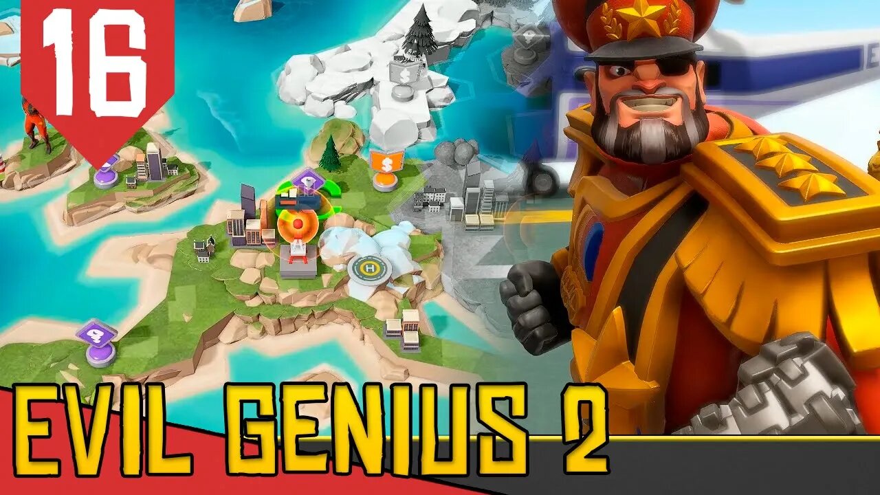 Roubando as AREIAS DO TEMPO - Evil Genius 2 Ivan Vermelho #16 [Gameplay PT-BR]