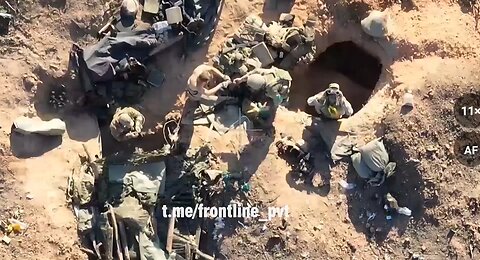 Shelling of infantry of the Armed Forces of Ukraine (who didn’t take cover after seeing drone)