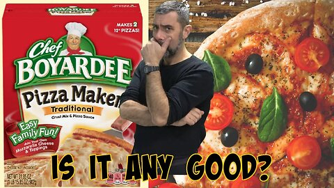 I Make A Chef Boyardee Pizza Kit. Is That Smoke? Best Video I've Ever Made!