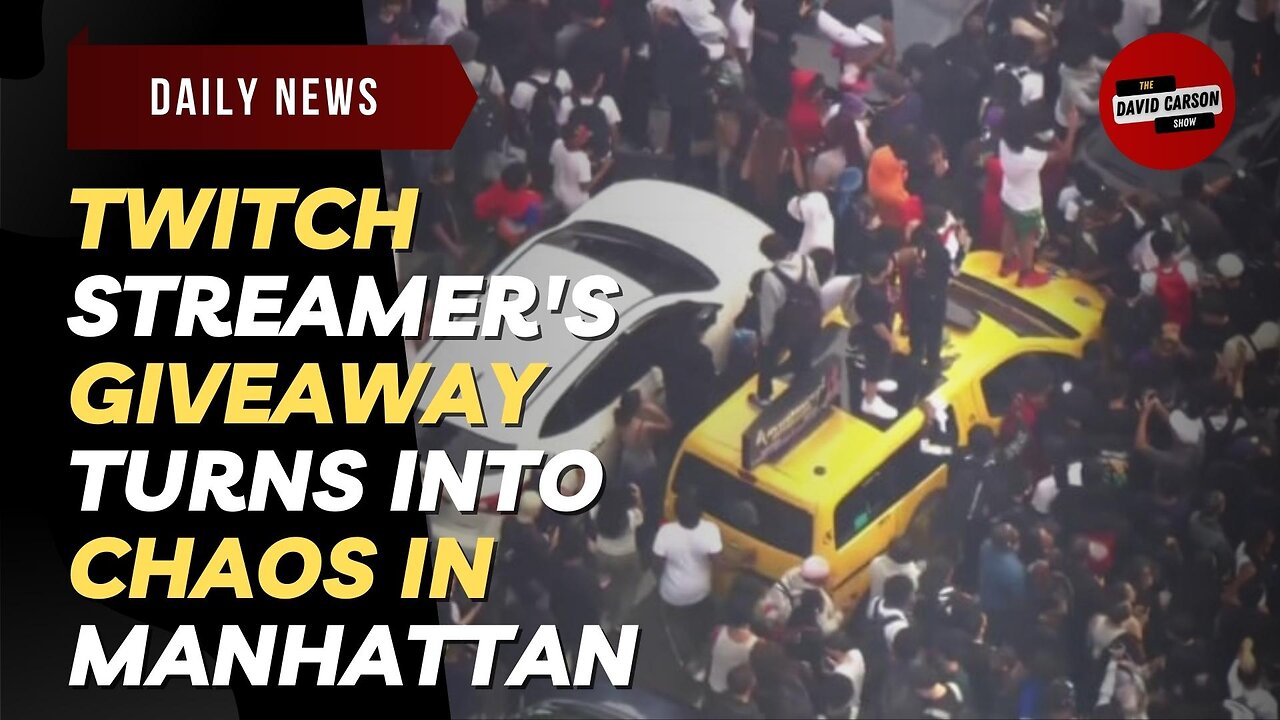 Twitch Streamer's Giveaway Turns Into Chaos In Manhattan