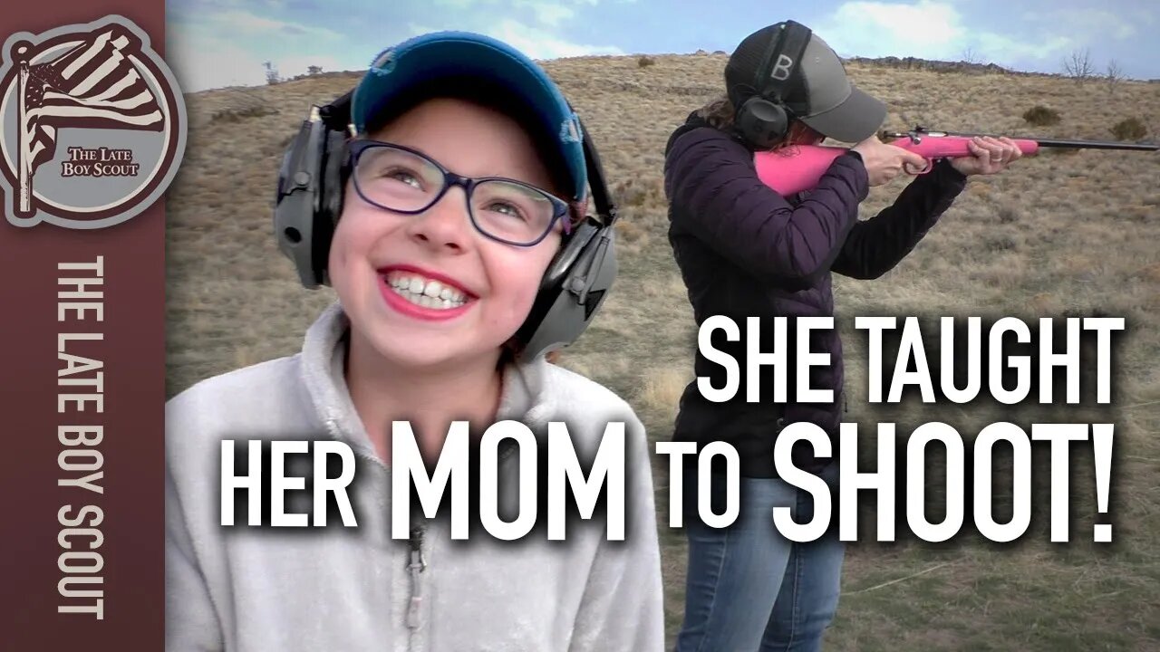 9 Year Old "Firearm Instructor" Teaches her Mom to Shoot 😁🇺🇸