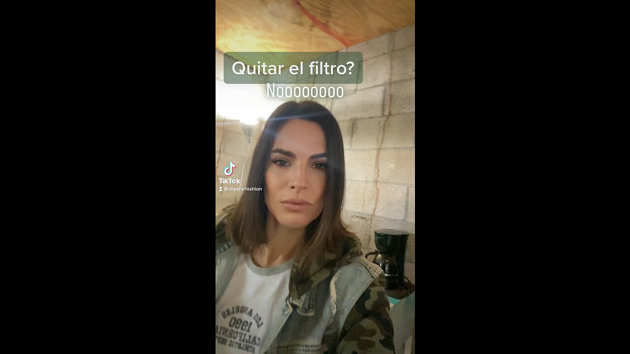 Quitar el filtro?