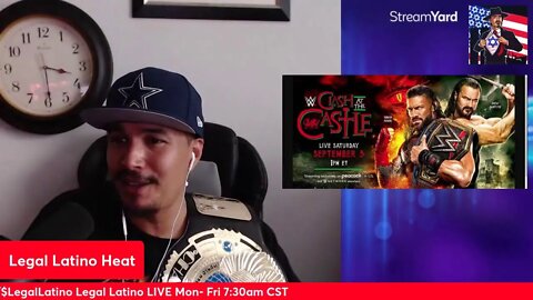 Triple HHH Made WWE Great Again Legal Latino Clash At The Castle LIVE REACTION