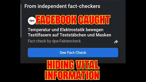 775. 🚨FACEBOOK BLOCKED THIS‼️ (Sept 20.22. The Audio is gone?)