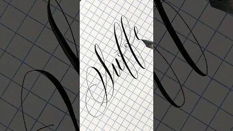 Calligraphy Word: suffering #calligraphy #bibleverse #penmanship #lettering