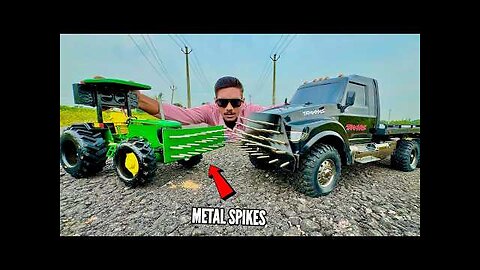 RC Tochan King With Sharp Spikes Vs RC Ultimate Truck - Chatpat toy TV