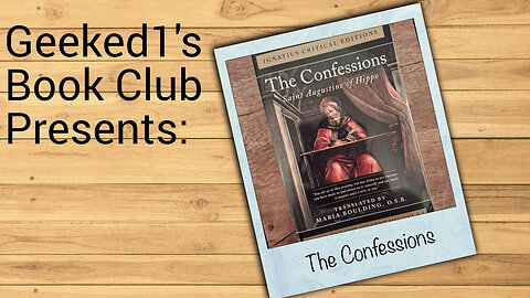 Geeked1's Book Club: The Confessions