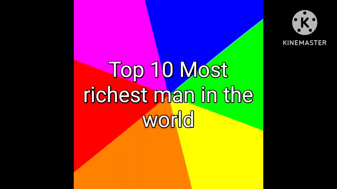 Top 10 most richest man in the world