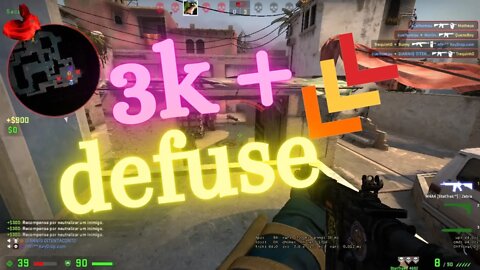 🔴33 3k mais defuse #shorts CSGO Valve Counter Strike Global Offensive