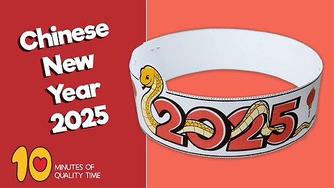 2025 Year of the Snake Headband Craft