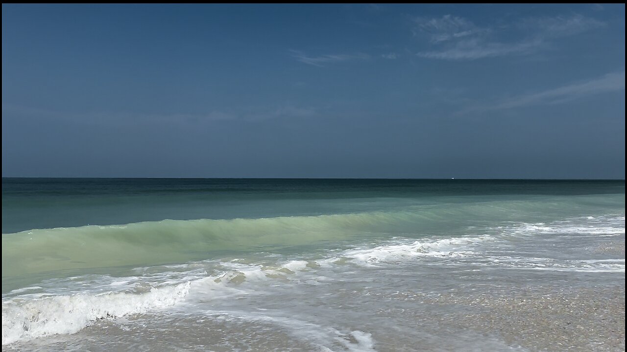 Tigertail Beach Wave ASMR | 4K