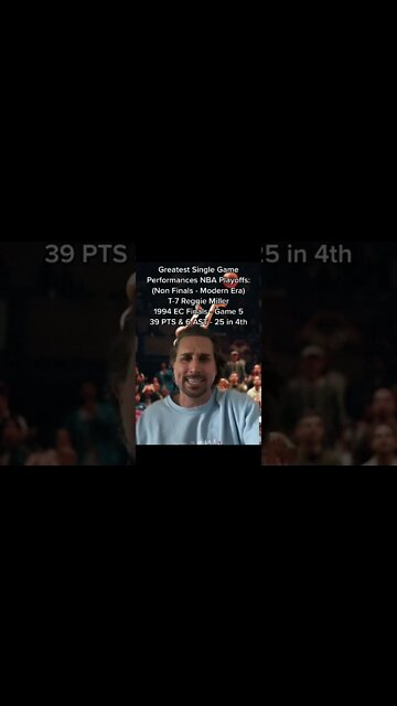 Greatest Playoff Performances (Non-NBA Finals Edition) Modern Era #shorts