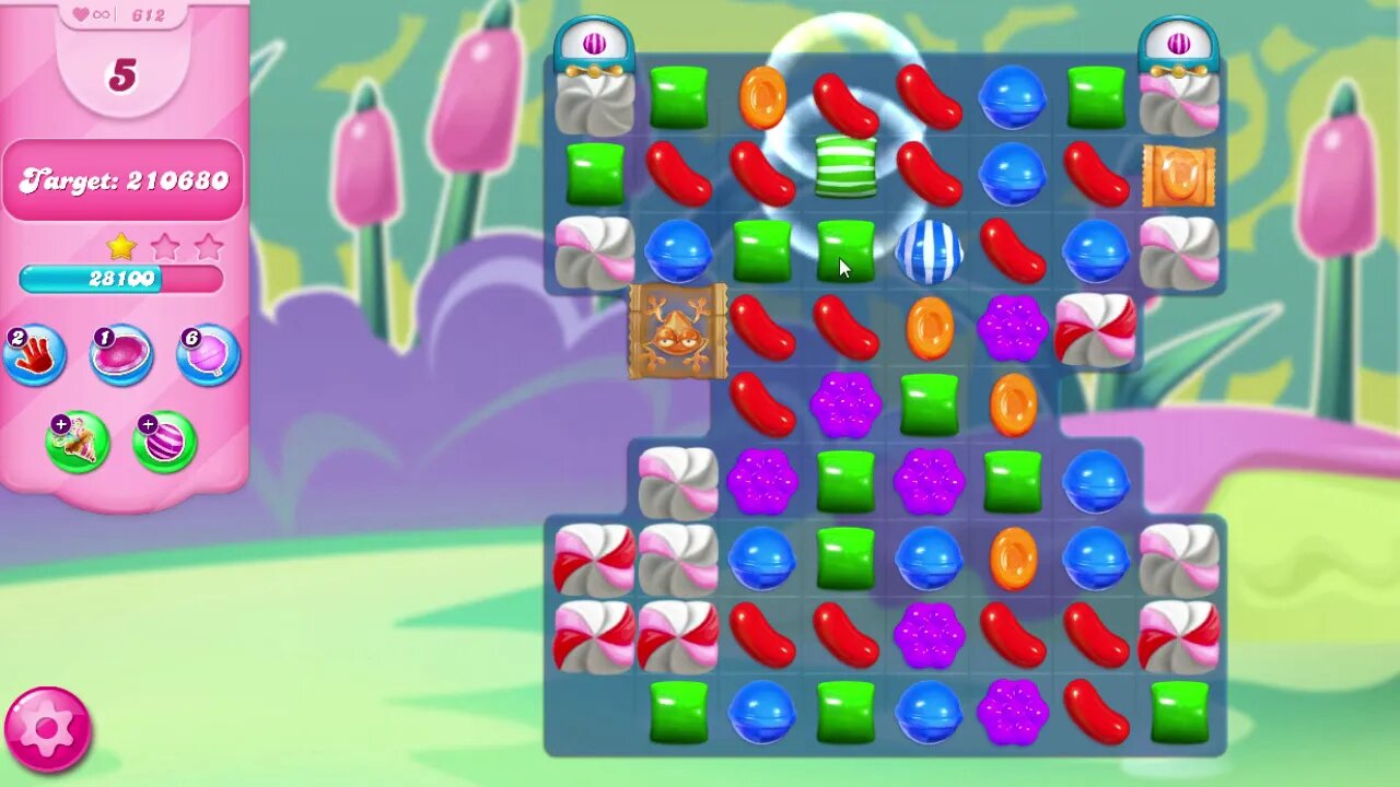 Candy Crush Saga Level 612