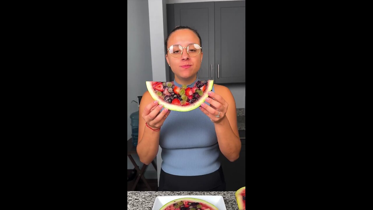 recipe of Fresh fruits watermelon jelly