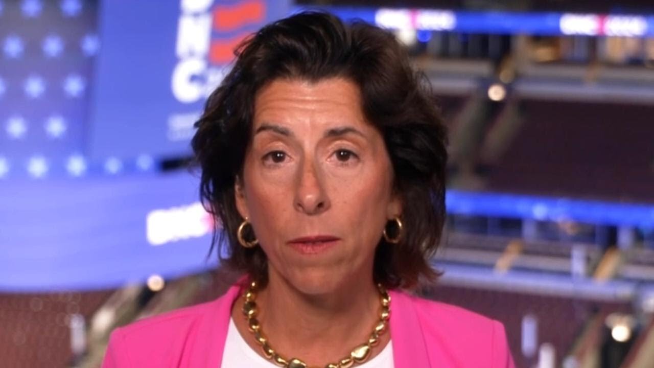 Gina Raimondo on DNC, state of economy under Biden