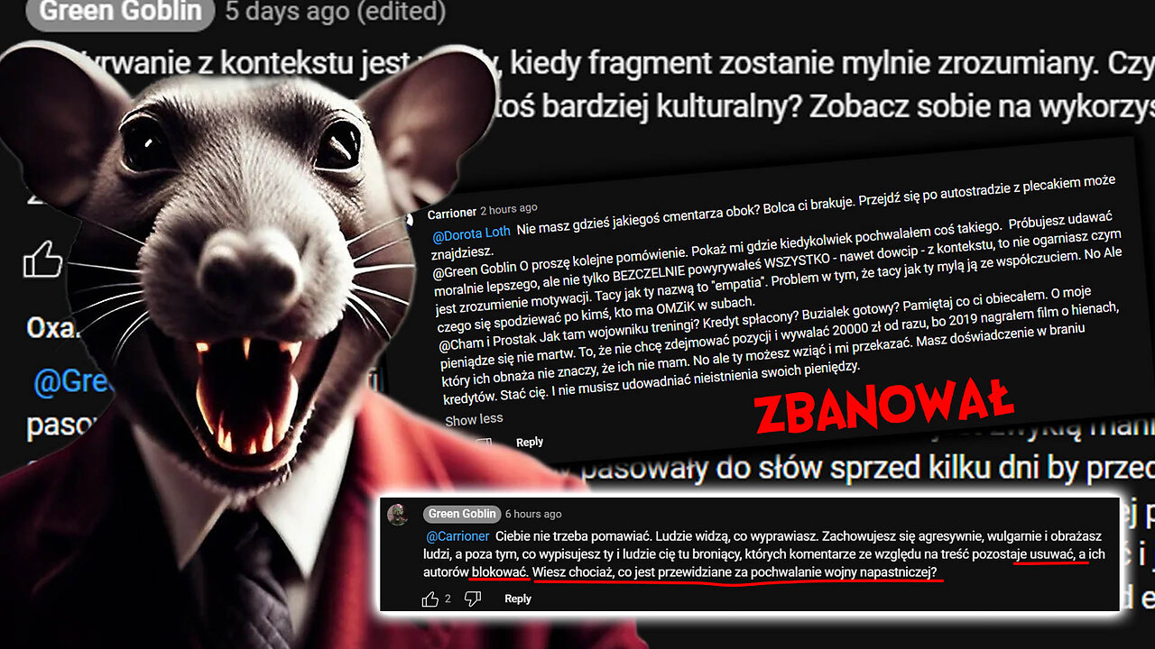 SZCZUR czyli jak wyrywać kontekst i zniesławiać 🐀