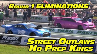 Street Outlaws No Prep Kings Big Tire Invitational | National Trails