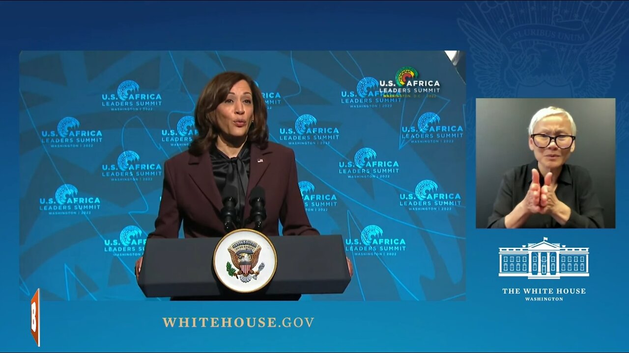 LIVE: VP Kamala Harris Delivering Remarks at the African and Diaspora Young Leaders Forum...