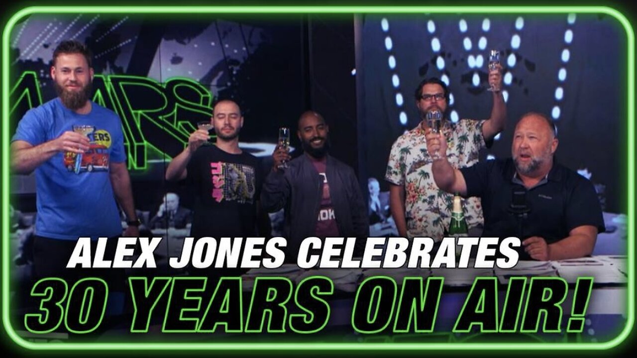 Alex Jones Celebrates 30 Years on Air!