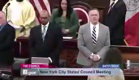 The NYC Council opened its meeting yesterday by praising Allah Fuck New York 💩💩💩💩💩