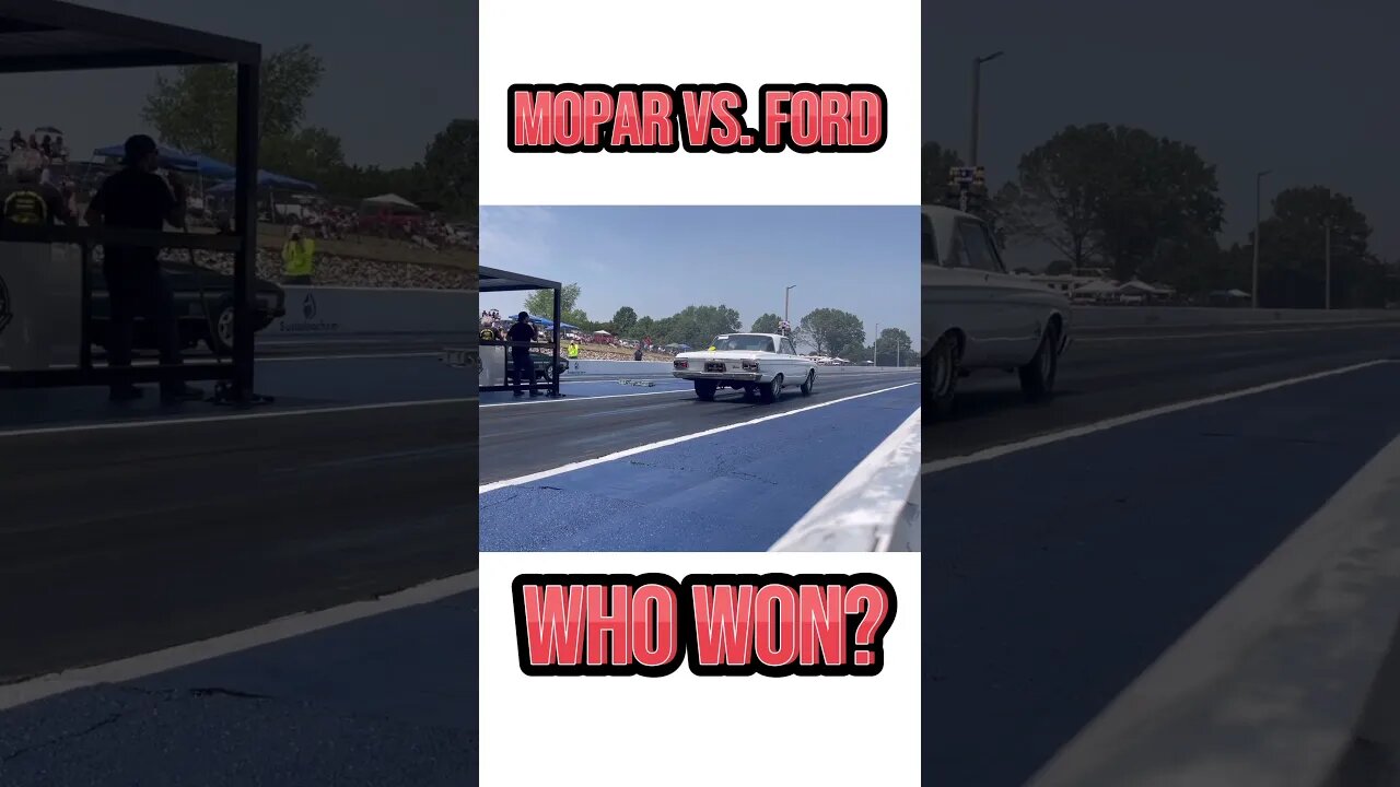 Mopar vs. Ford, Who Won? #shorts