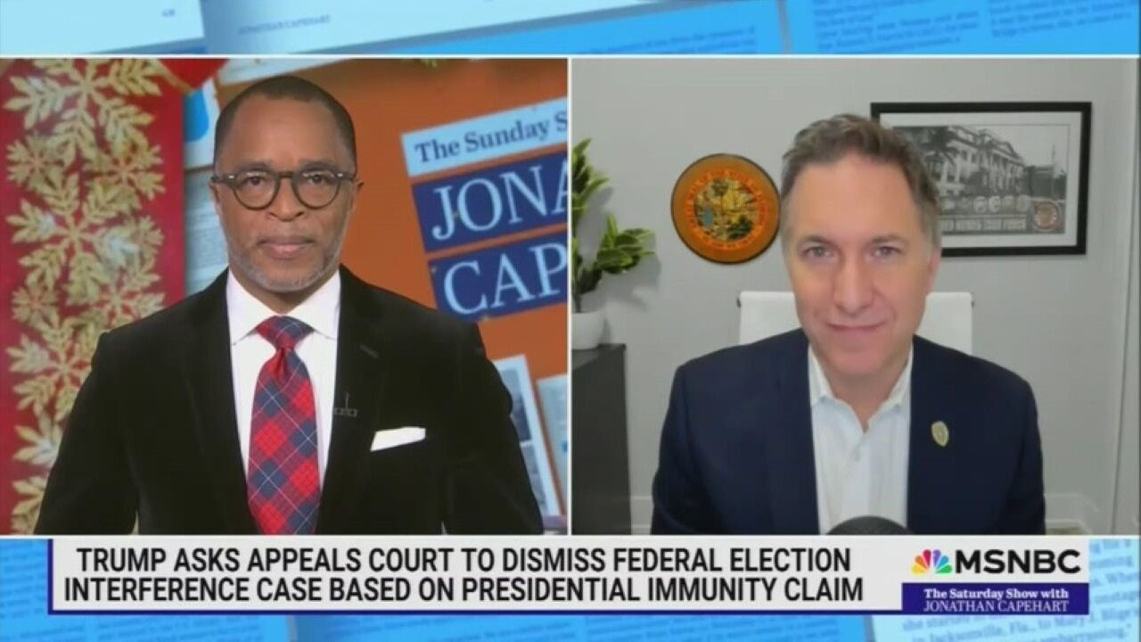 MSNBC Regular Dave Aronberg Admits: Jack Smith Motivated By Politics, But Doesn't Dare Admit It!