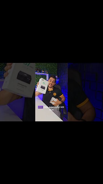 Descubra o Futuro da Diversão em Casa com o STV S1 PRO TV Box!