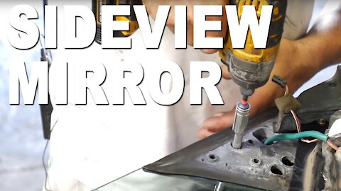 How to remove a sideview mirror - 2005 Subaru Baja