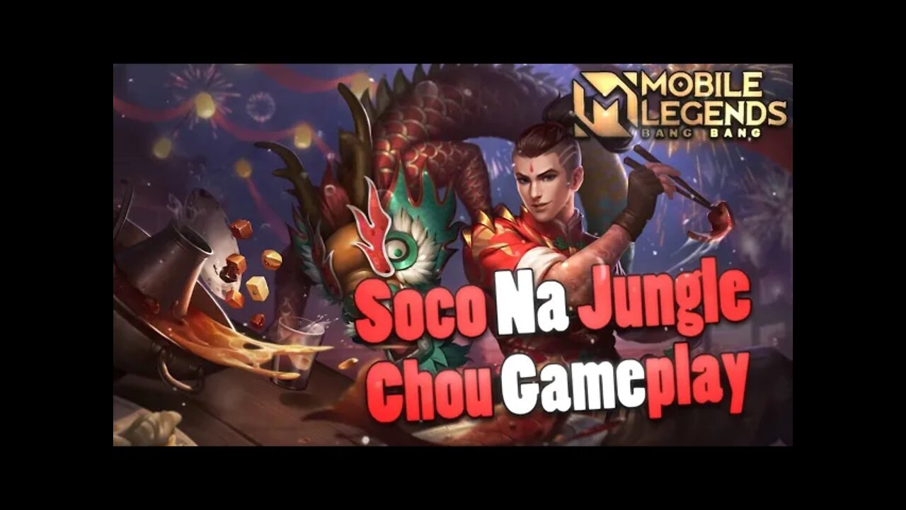 FIZ CHOU NA JUNGLE, PORÉM ESSE TIME.... | Mobile Legends