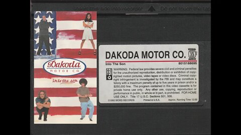 Dakota Motor Co. 📼 Into the Son - Full 1993 VHS. Grey Clouds, Wind An Sea, and Sondancer music vids